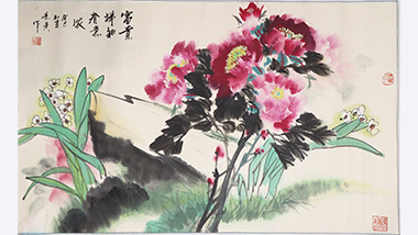 笔绘吉光，墨凝瑞气：万寅《富贵祥和图》珍品呈献