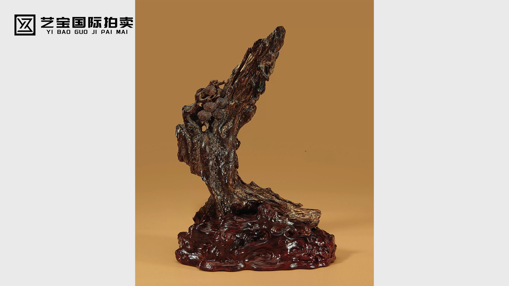 张北如制越南芽庄棋楠雕件