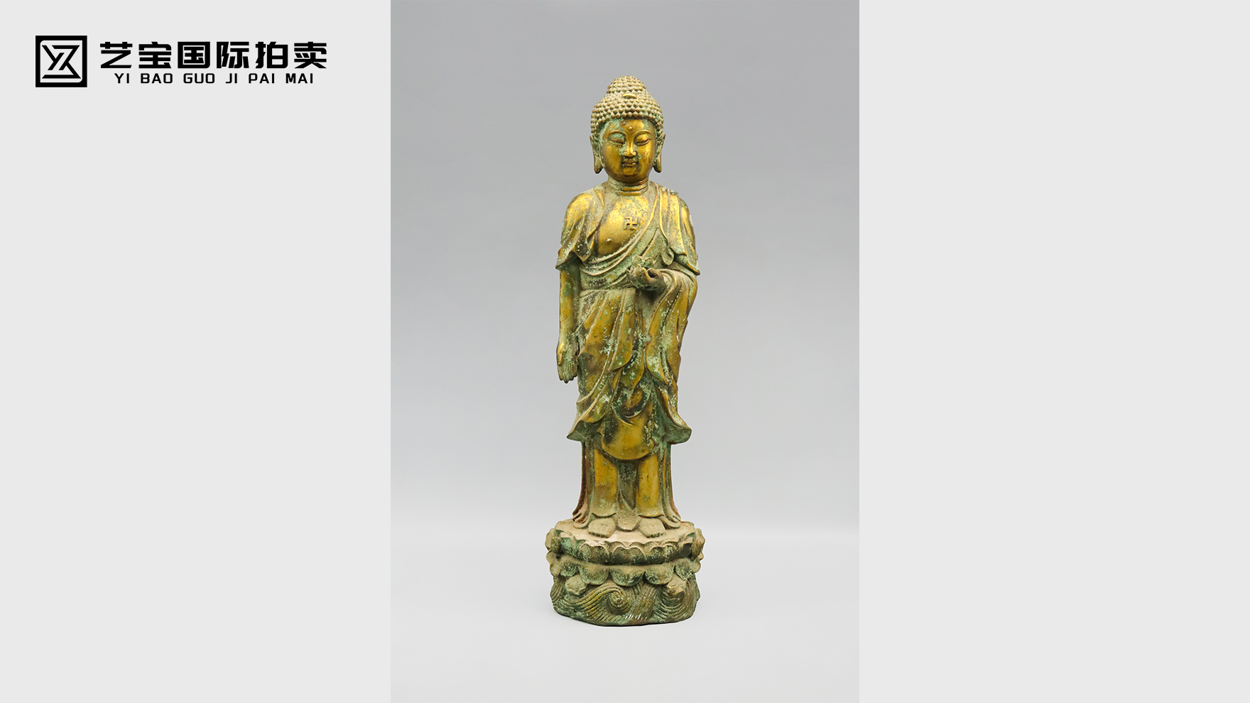 鎏金释迦牟尼立像：镇宅纳福的 “金佛活财神”