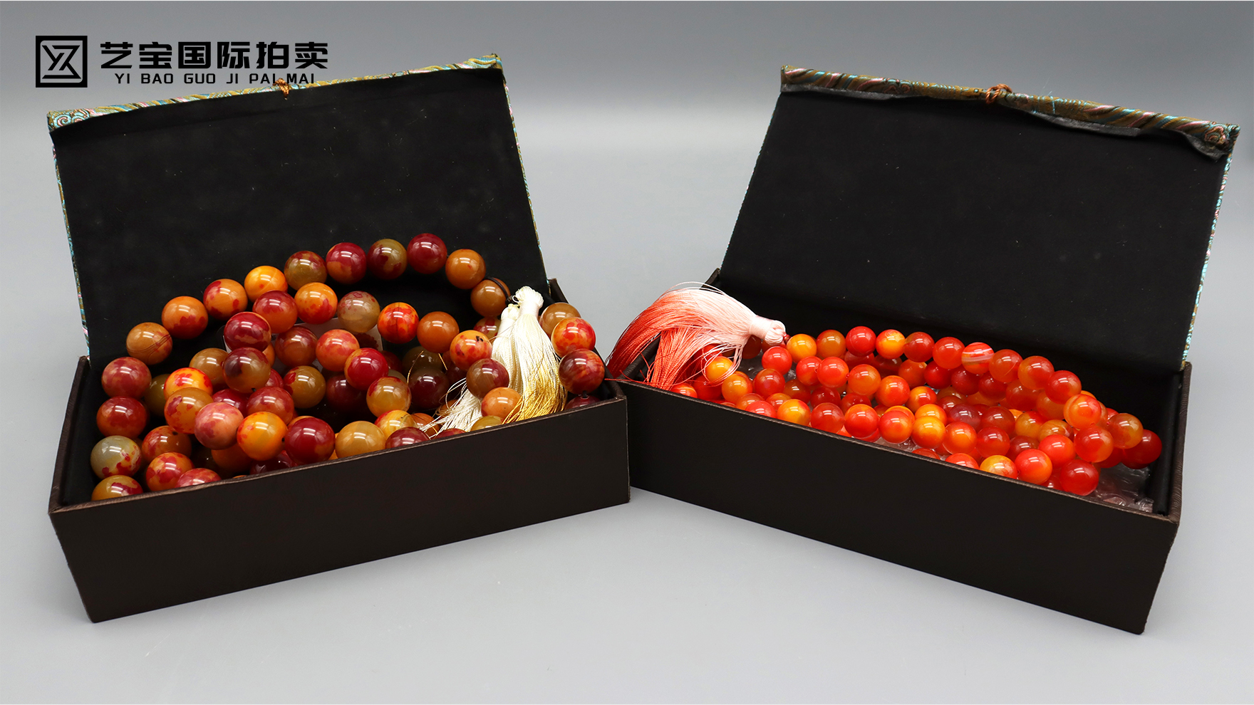 双彩战国红双串