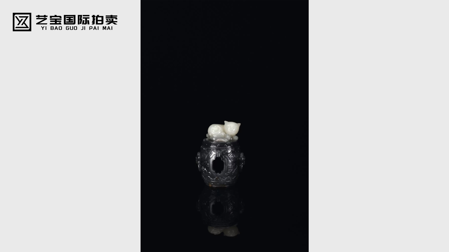 黑白玉卧猫