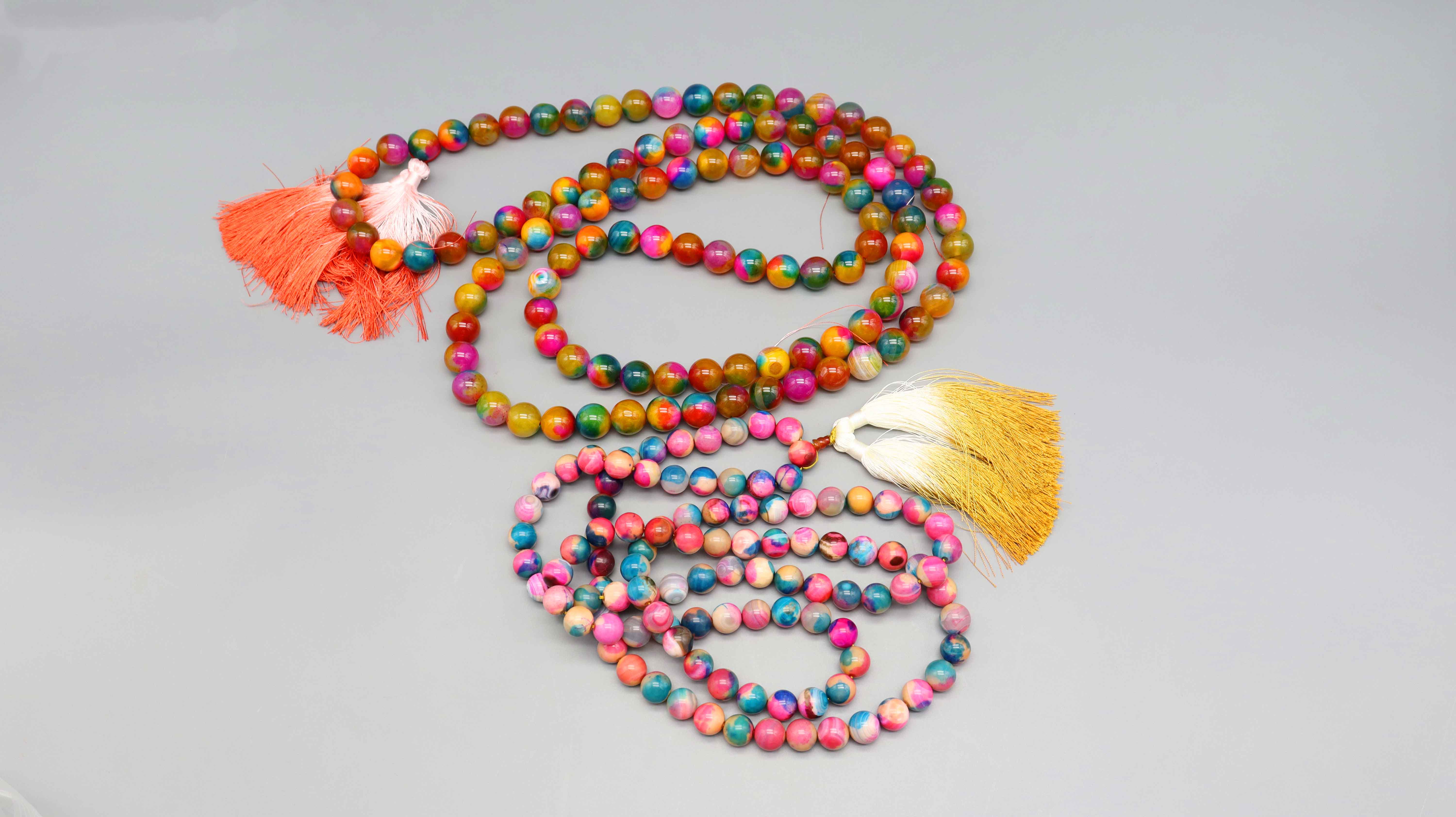 近代 幻彩星河玛瑙串 精品.jpg