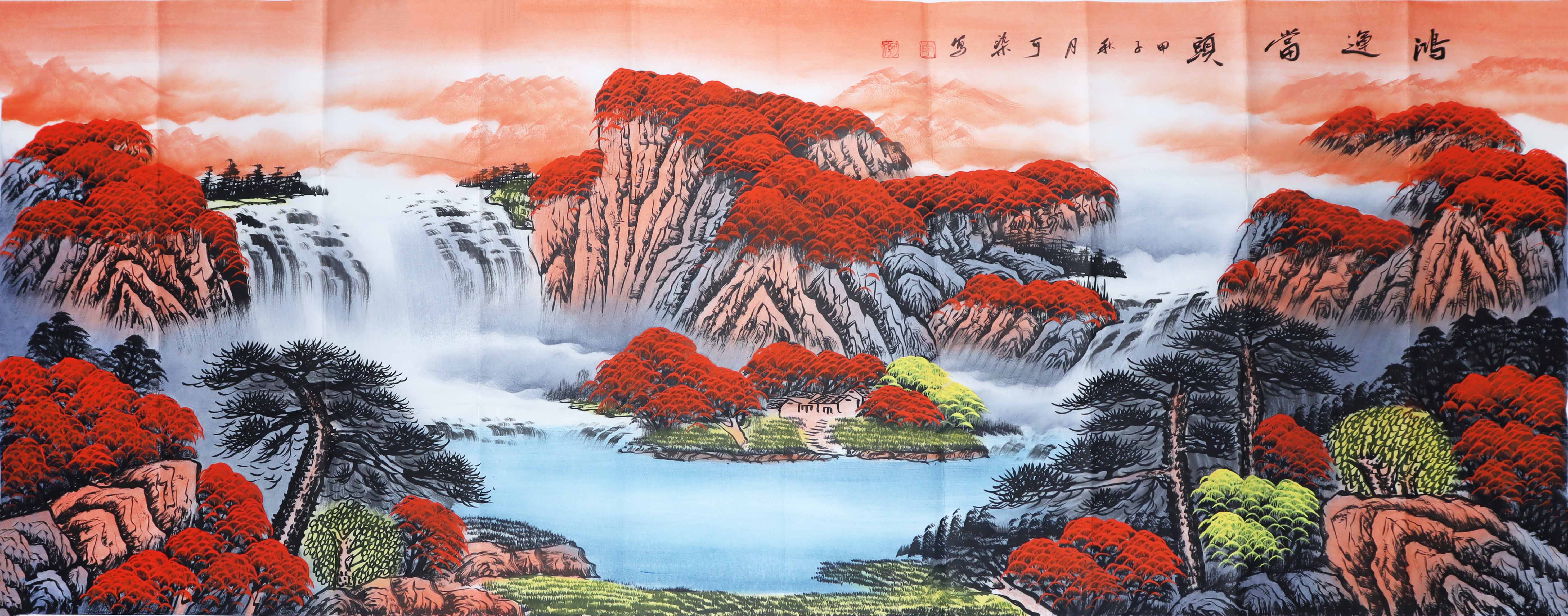 近代 李可染 鸿运当头 精品.jpg