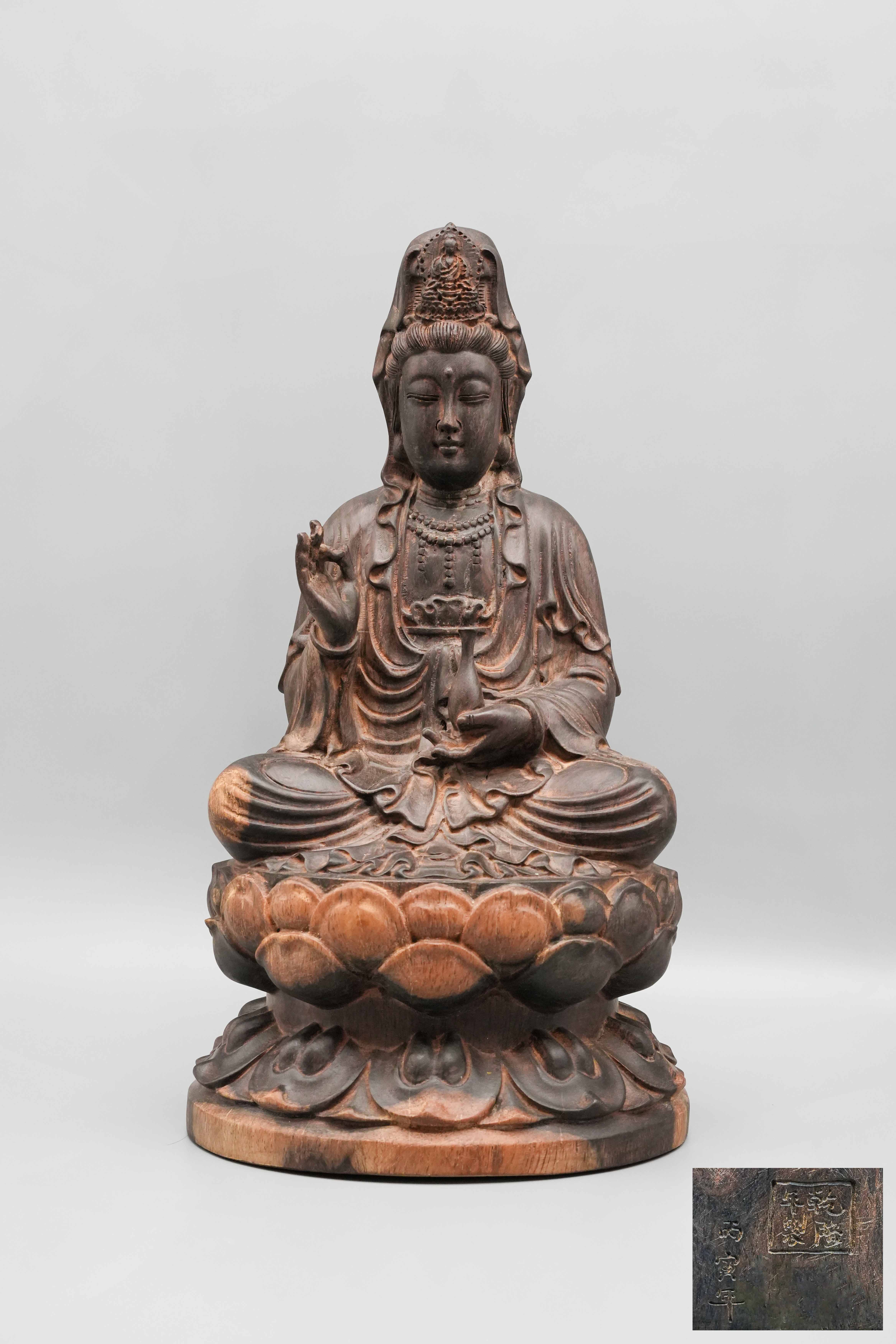 1018-沉香木莲花宝座观音雕像-王淑成.jpg