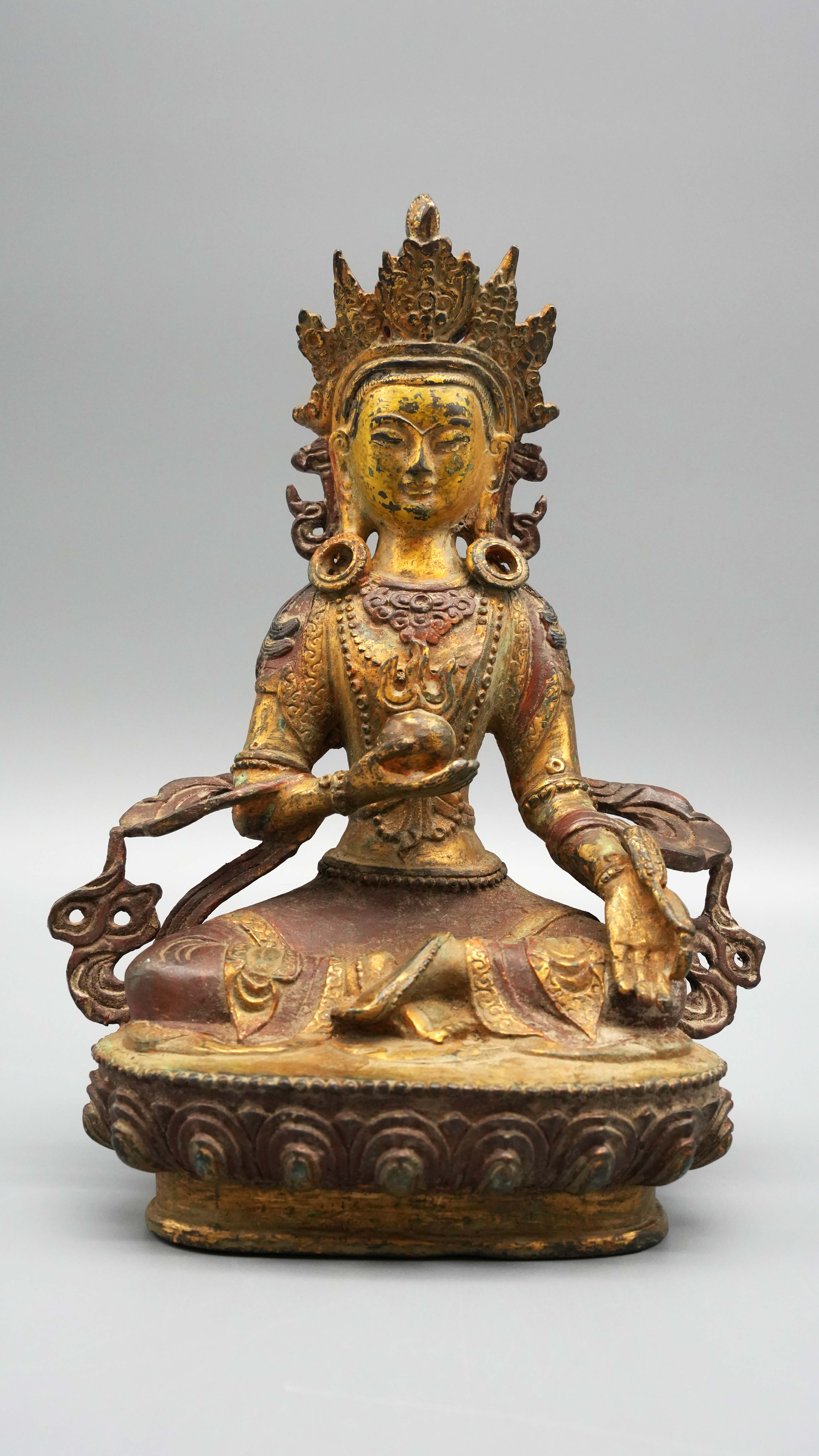1127-铜鎏金度母像-陈春梅.jpg