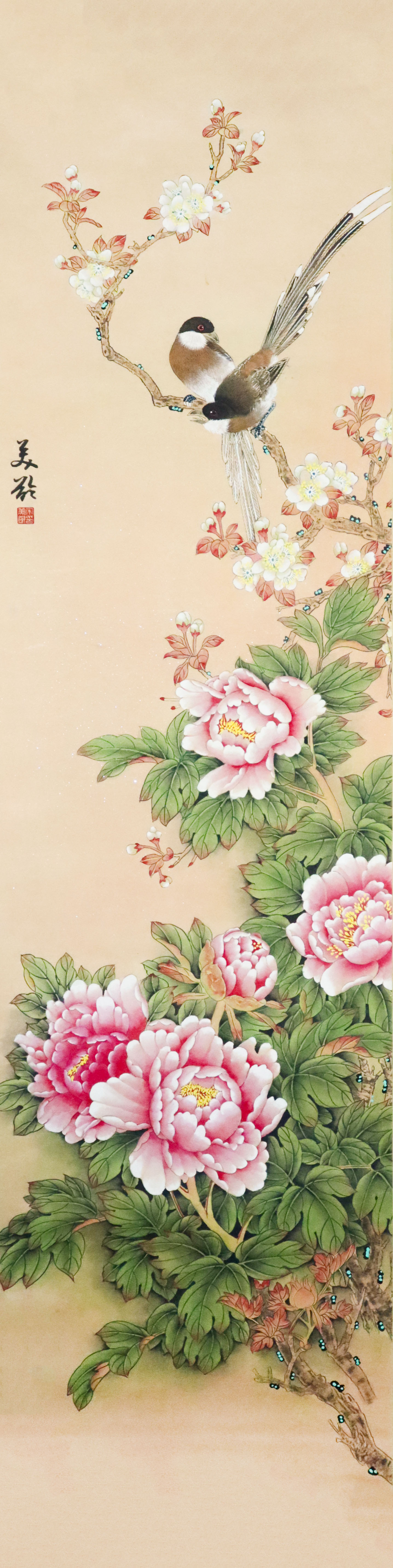 1126-宋美龄喜鹊牡丹图-袁松华.jpg