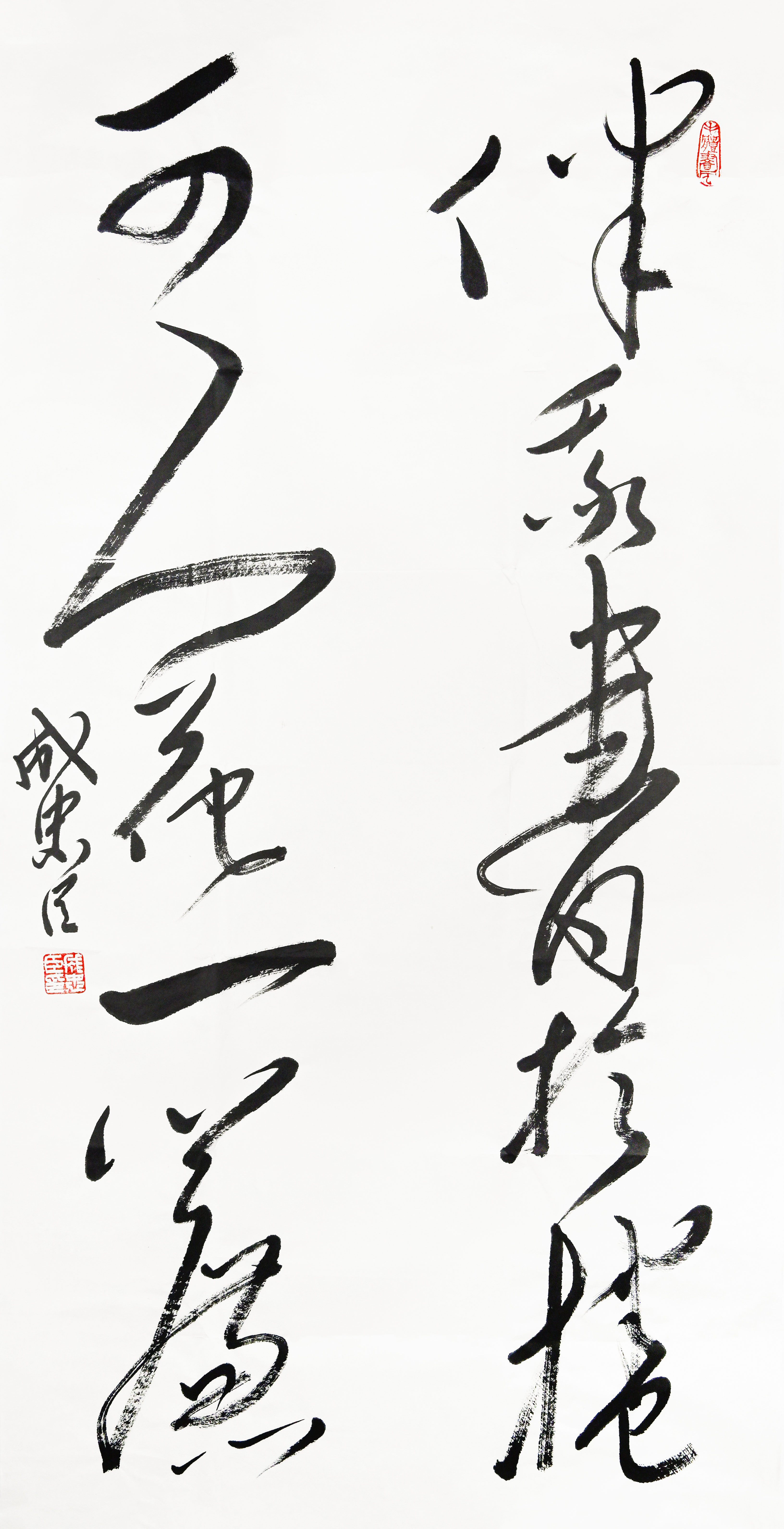 0416-成忠臣书法伴书赏花-宋玉平.jpg