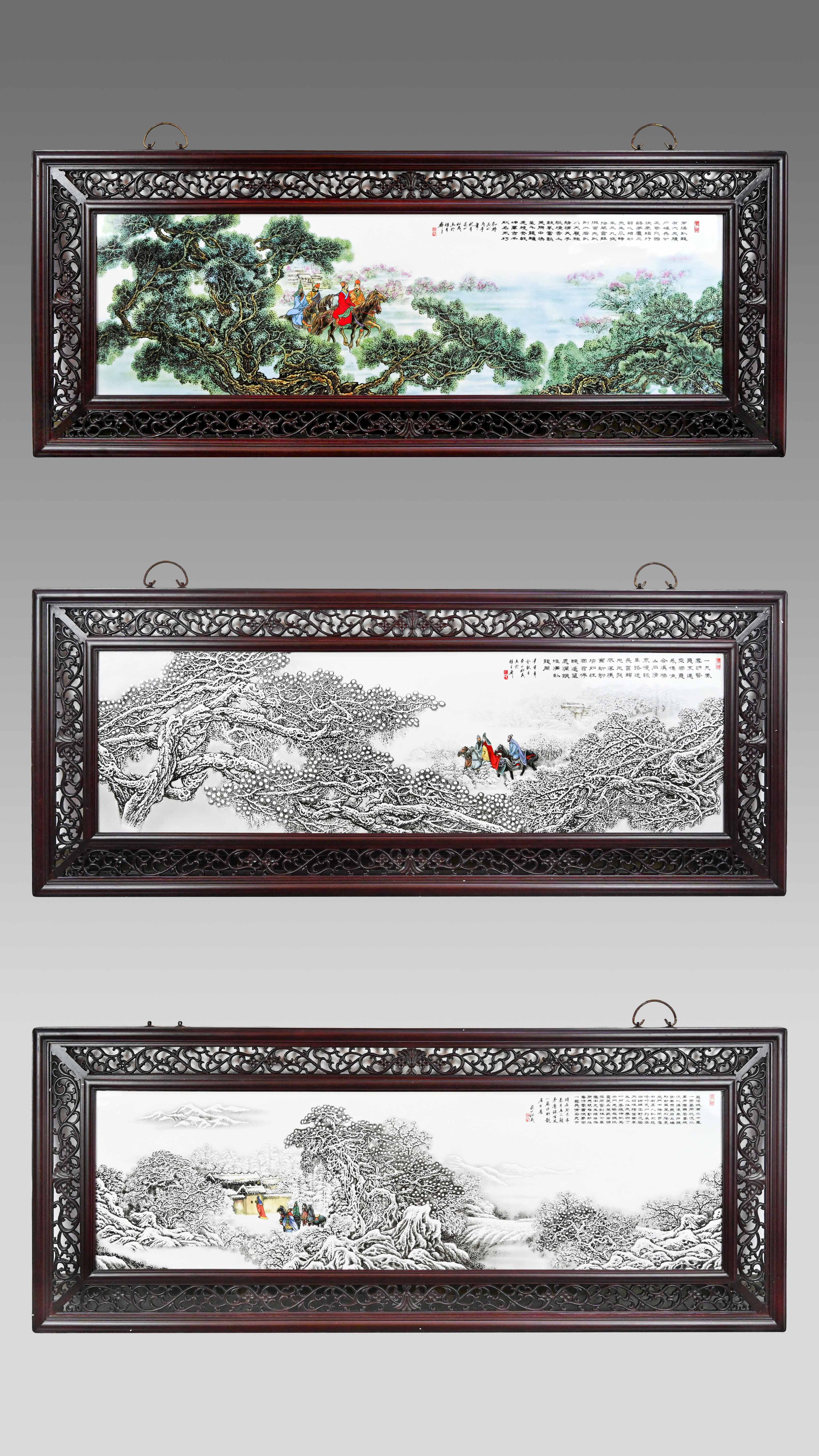 1009-粉彩瓷板画《三顾茅庐》三件套-徐创荣.jpg